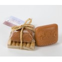 Bio soap of perfumed red clay to the forest of the Provence (75 g)